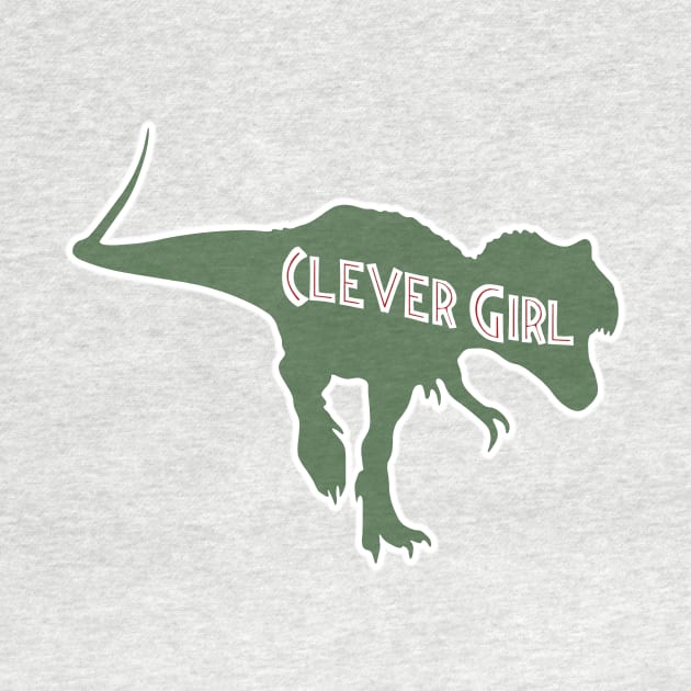 Velociraptor Clever Girl Raptor Jurassic Dinosaur by Grassroots Green